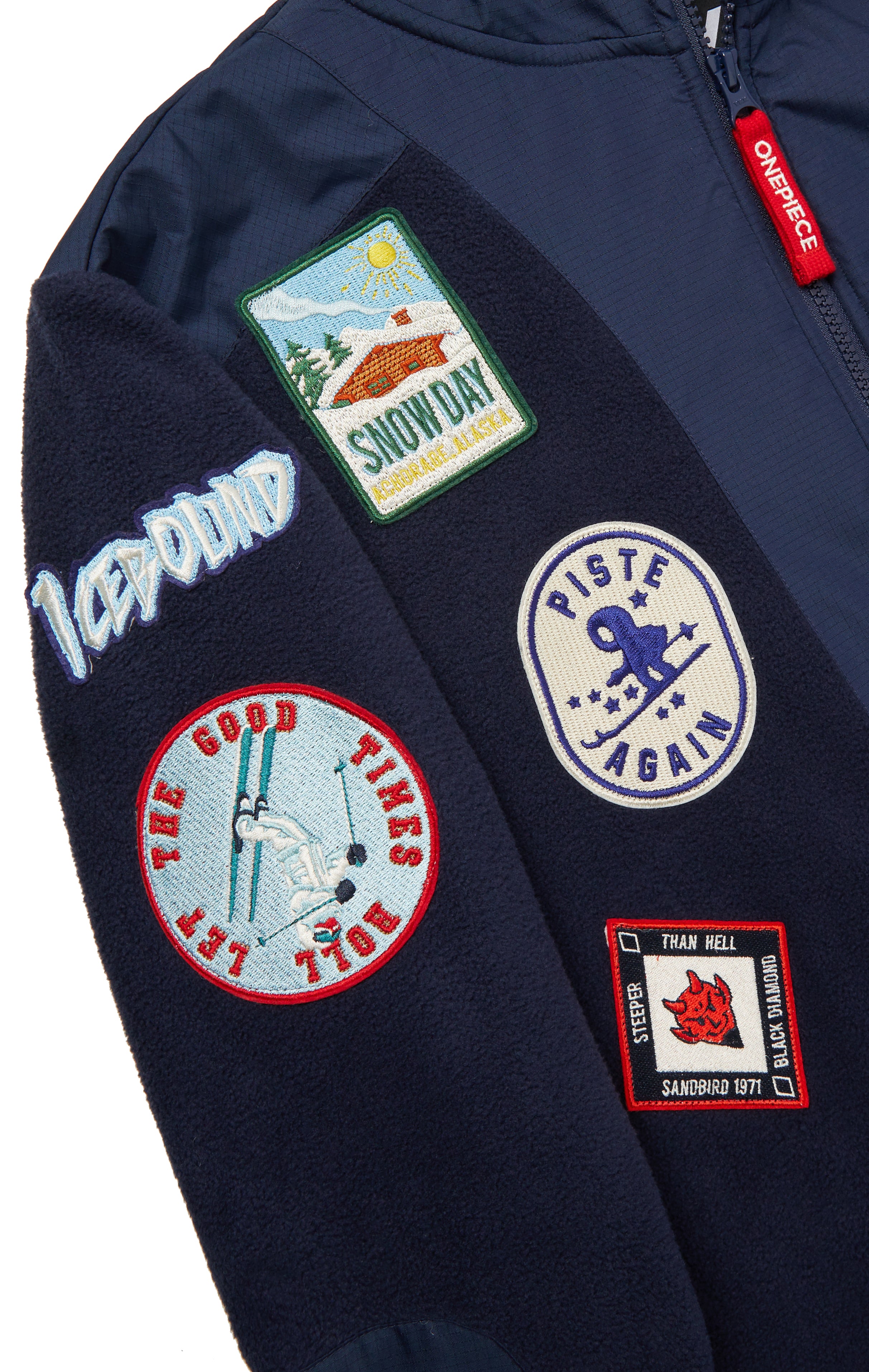 Mountain Patch Jumpsuit Navy