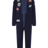 Mountain Patch Jumpsuit Navy