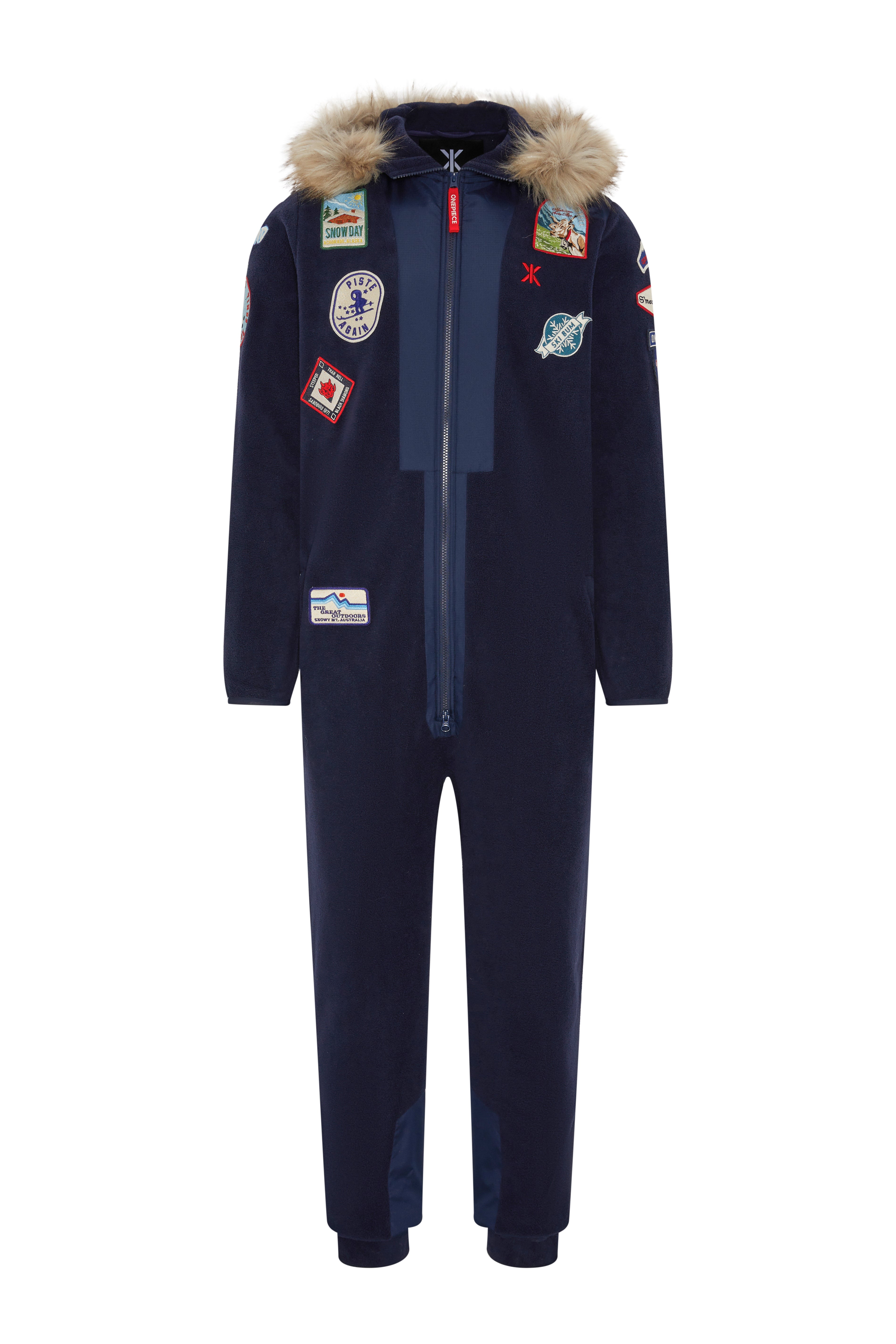 Mountain Patch Jumpsuit Navy