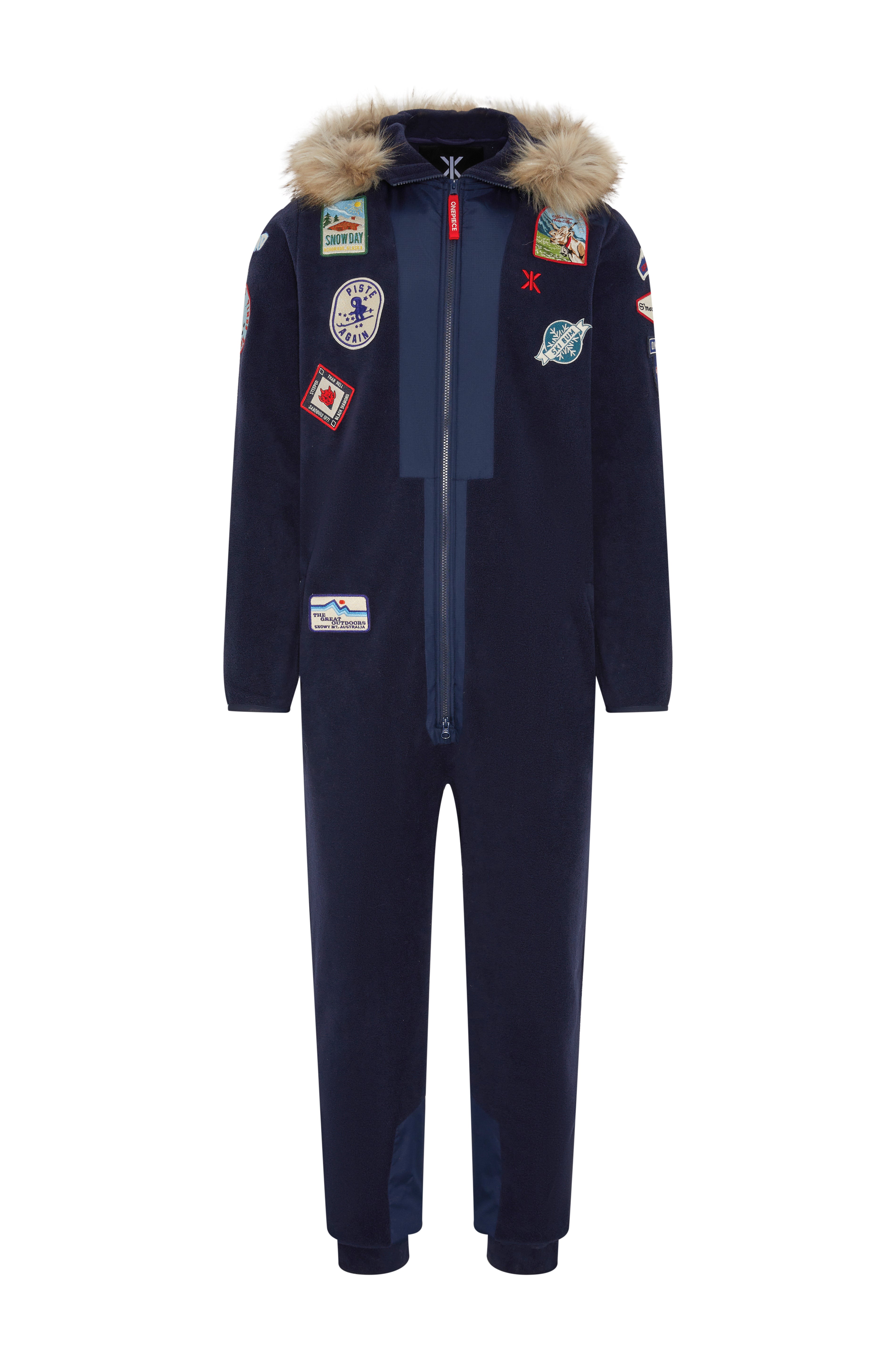 Mountain Patch Jumpsuit Navy
