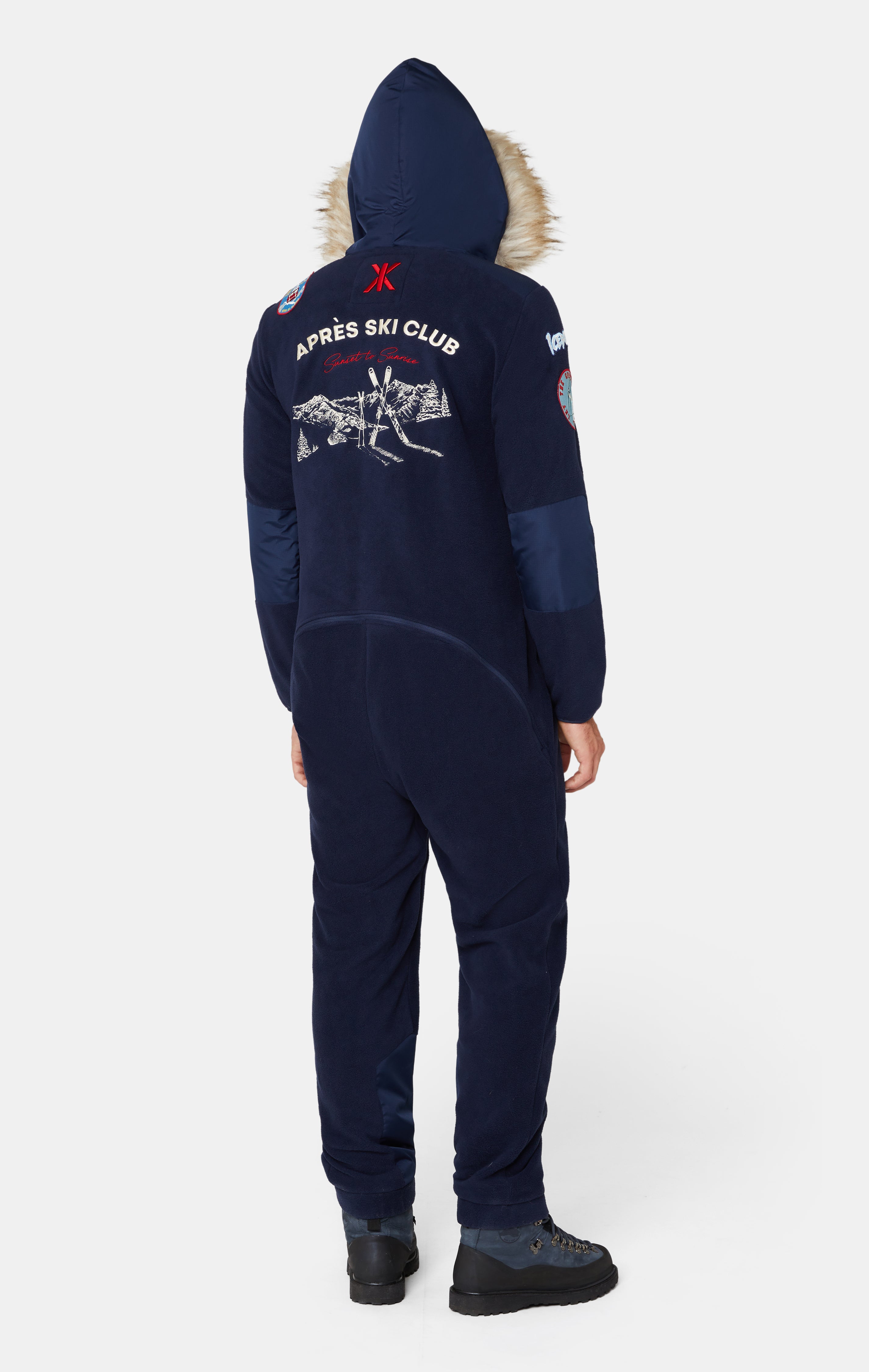 Mountain Patch Jumpsuit Navy