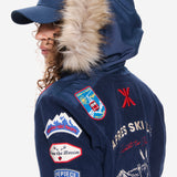 Mountain Patch Jumpsuit Navy