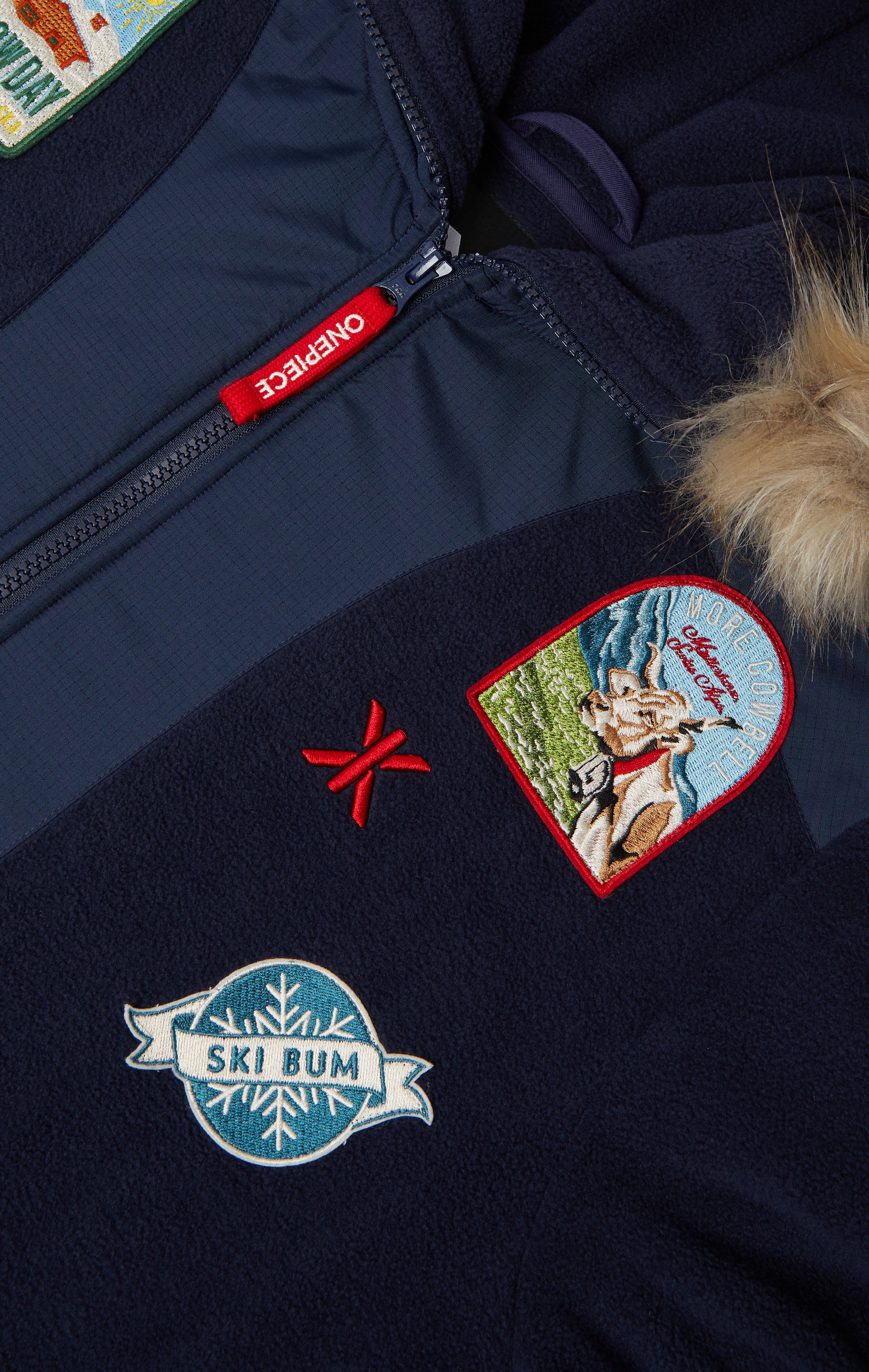 Mountain Patch Jumpsuit Navy