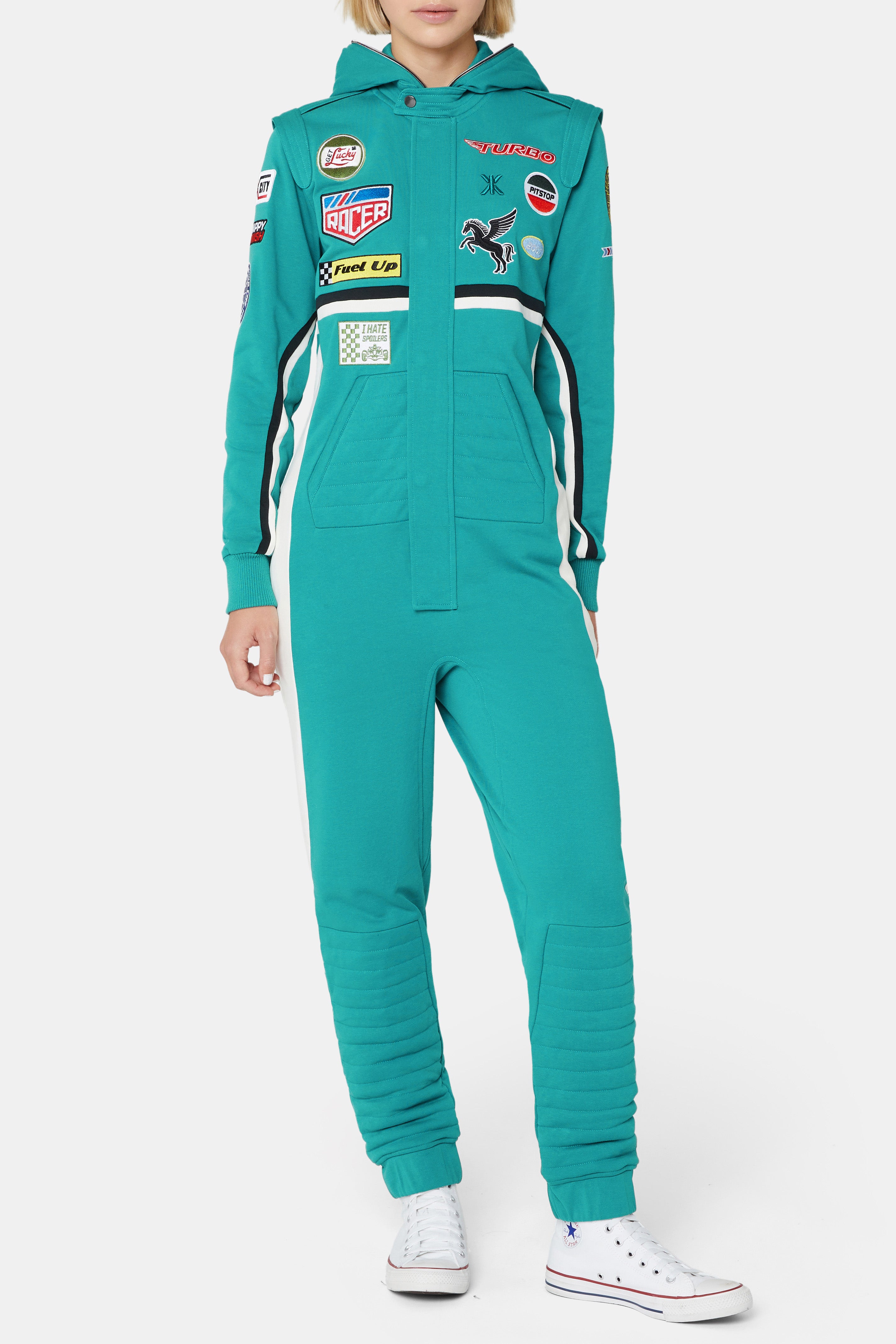 The Race Suit Green