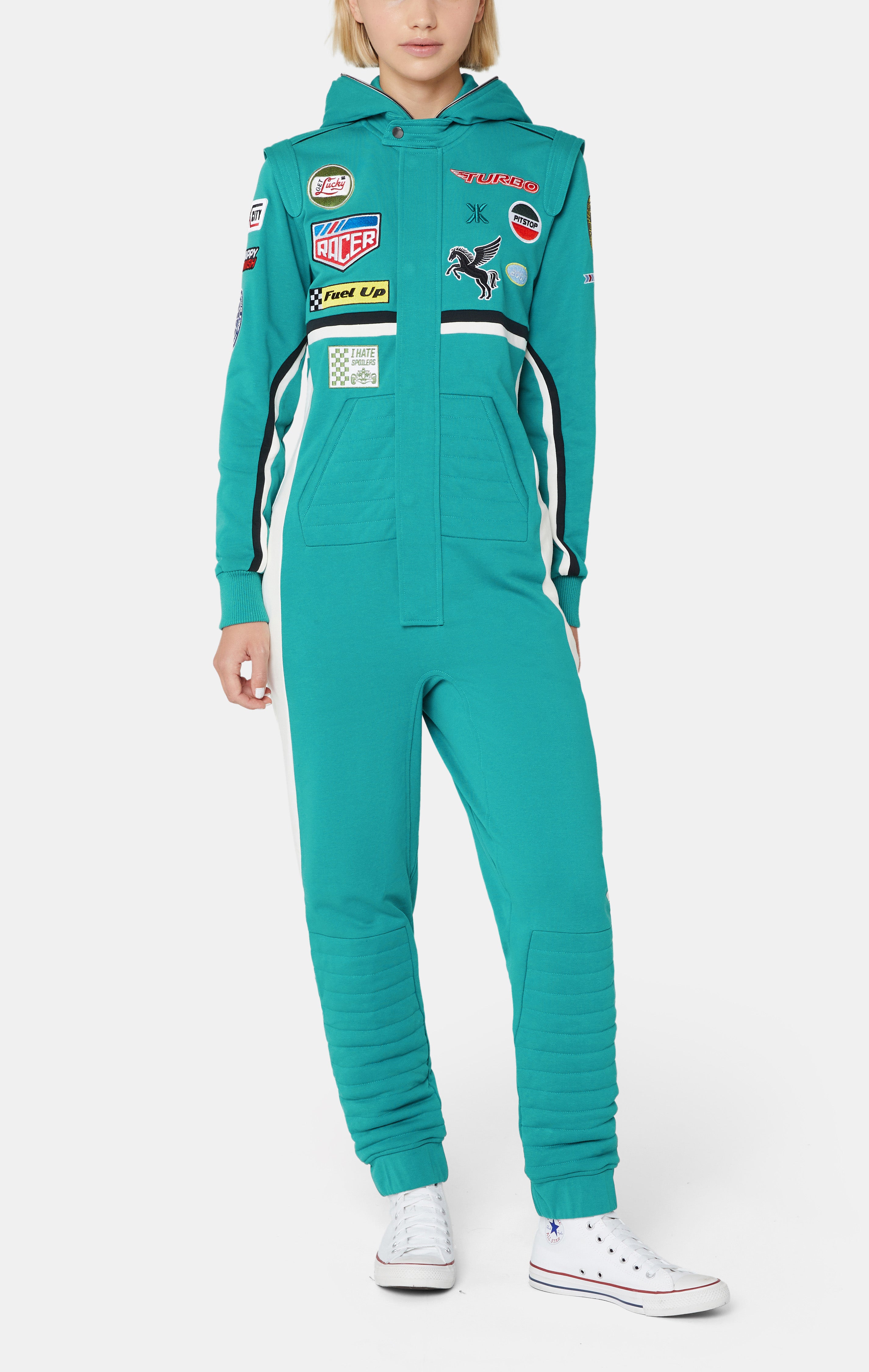 The Race Suit Green