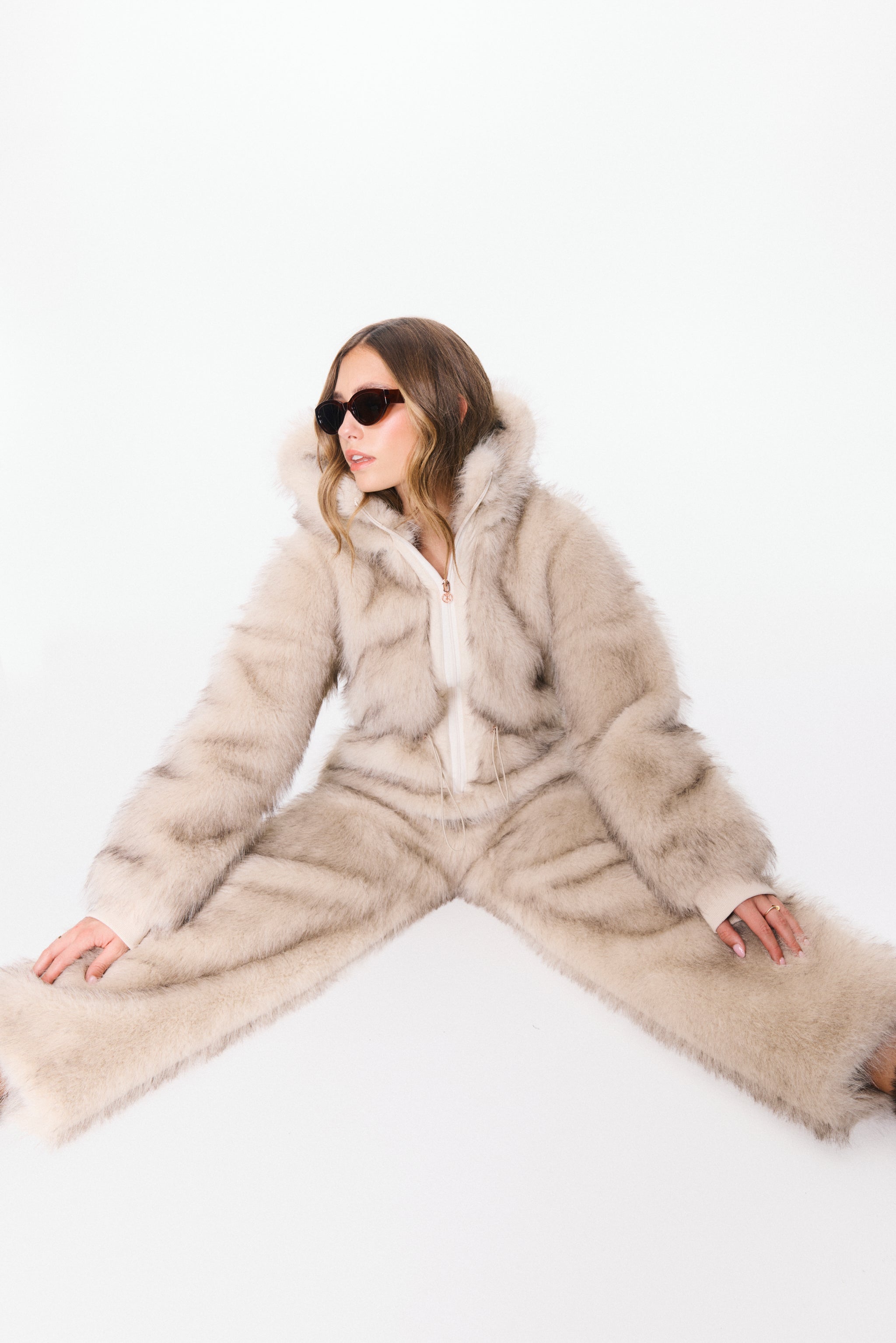 The Housewife Jumpsuit Beige