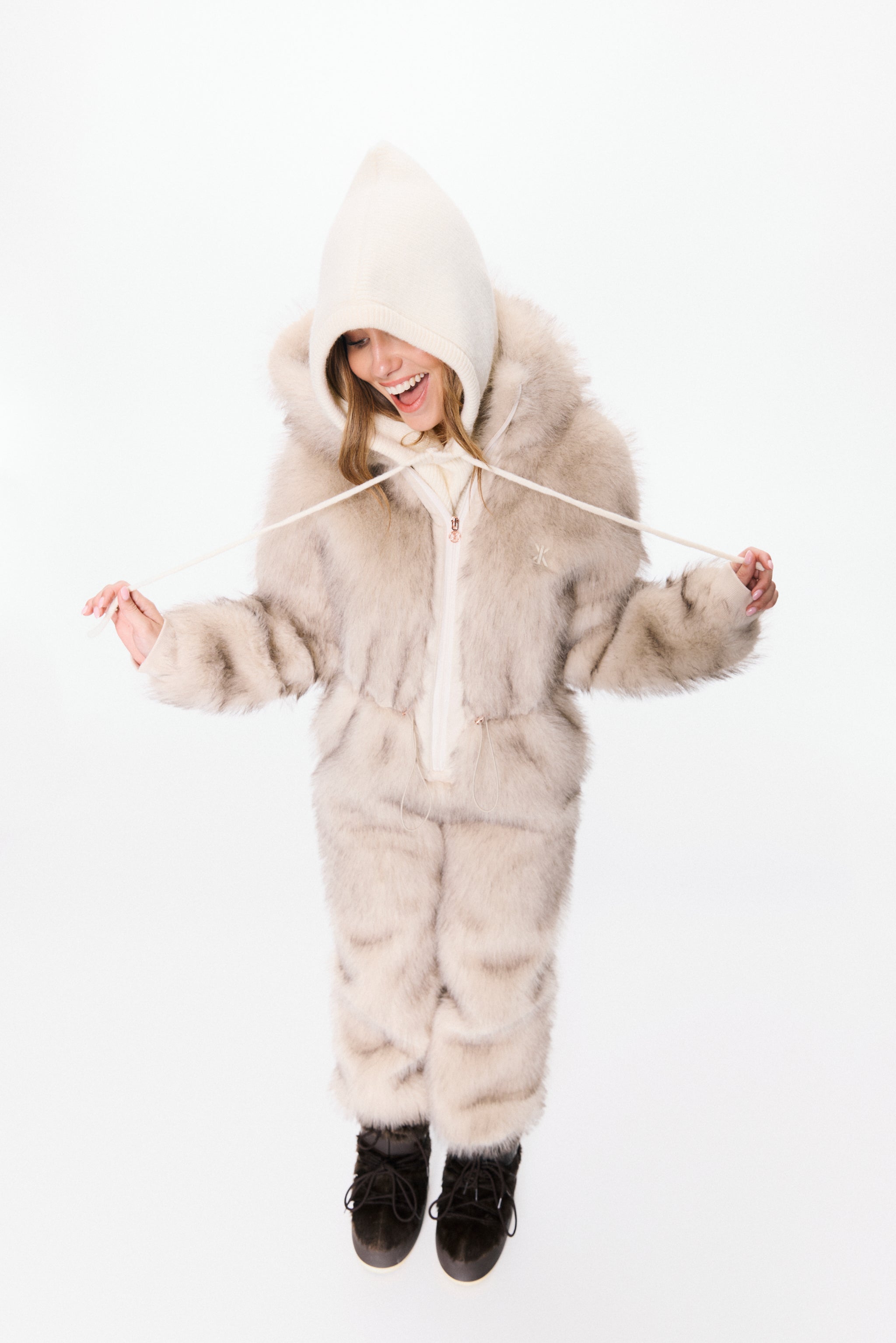 The Housewife Jumpsuit Beige