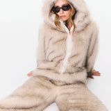 The Housewife Jumpsuit Beige