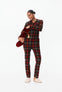 The Checked Pyjamas Jumpsuit Red