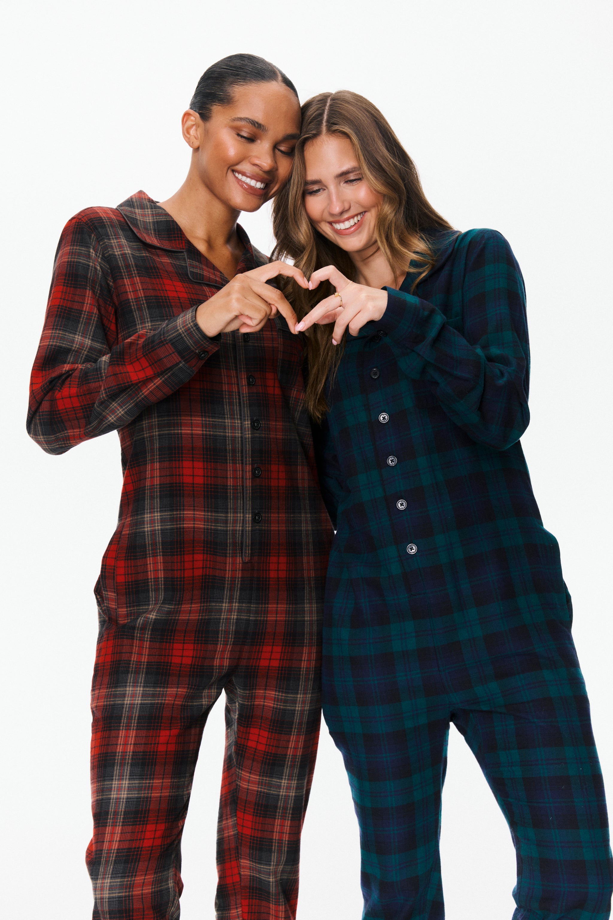 The Checked Pyjamas Jumpsuit Red