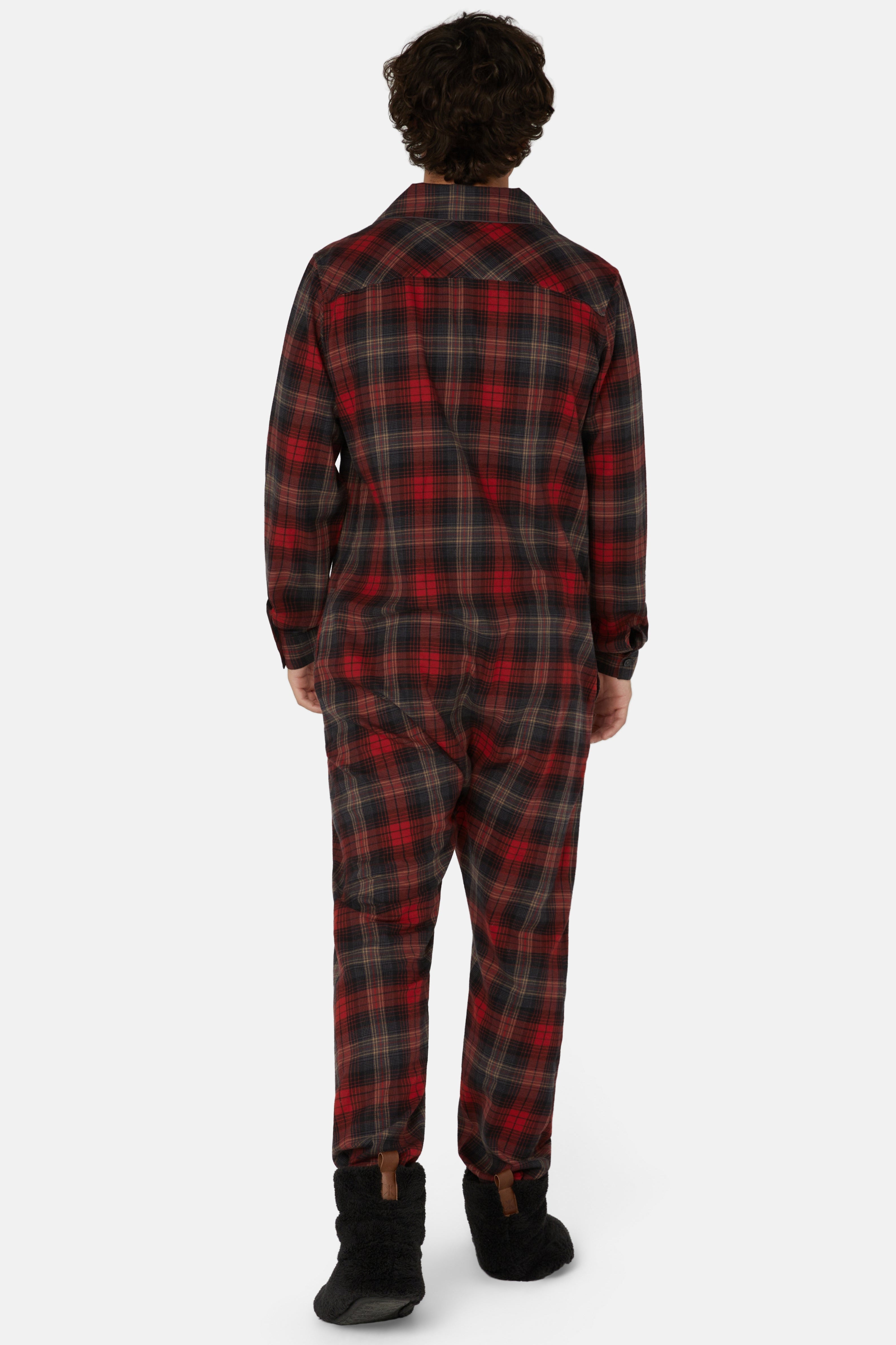 The Checked Pyjamas Jumpsuit Red
