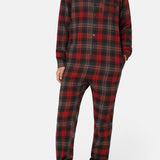 The Checked Pyjamas Jumpsuit Red