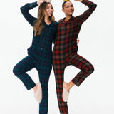 The Checked Pyjamas Jumpsuit Red