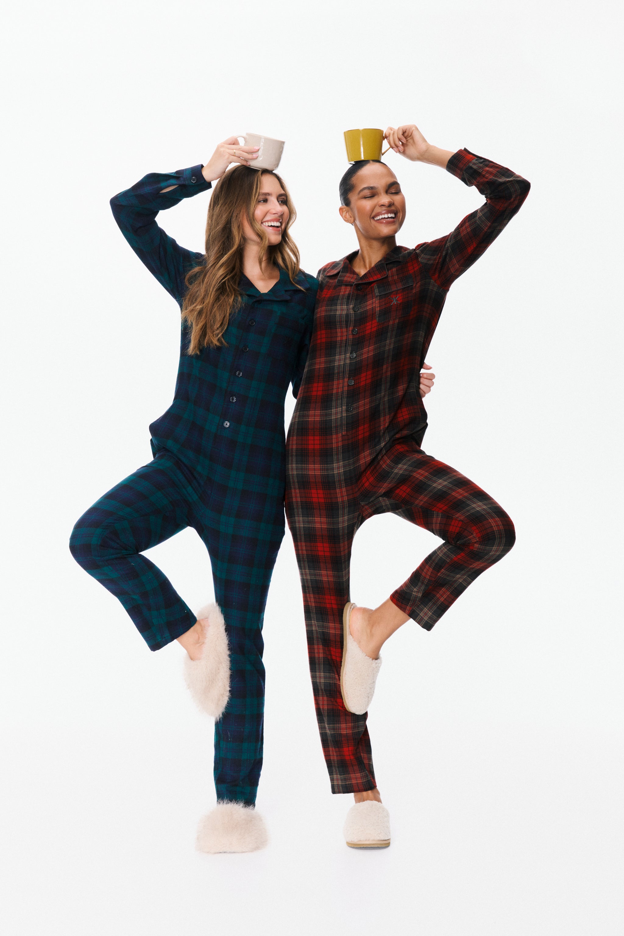 The Checked Pyjamas Jumpsuit Red
