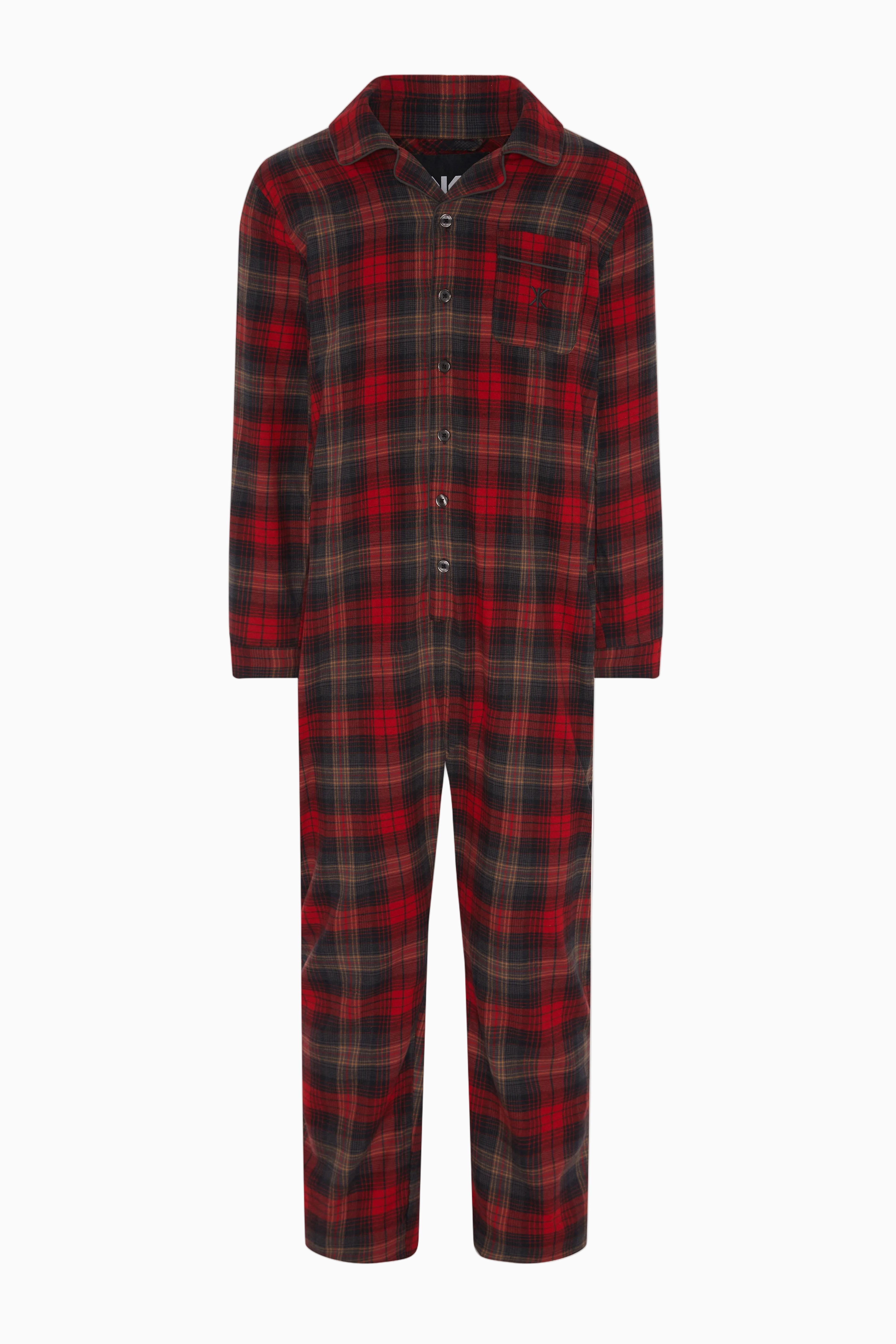 The Checked Pyjamas Jumpsuit Red