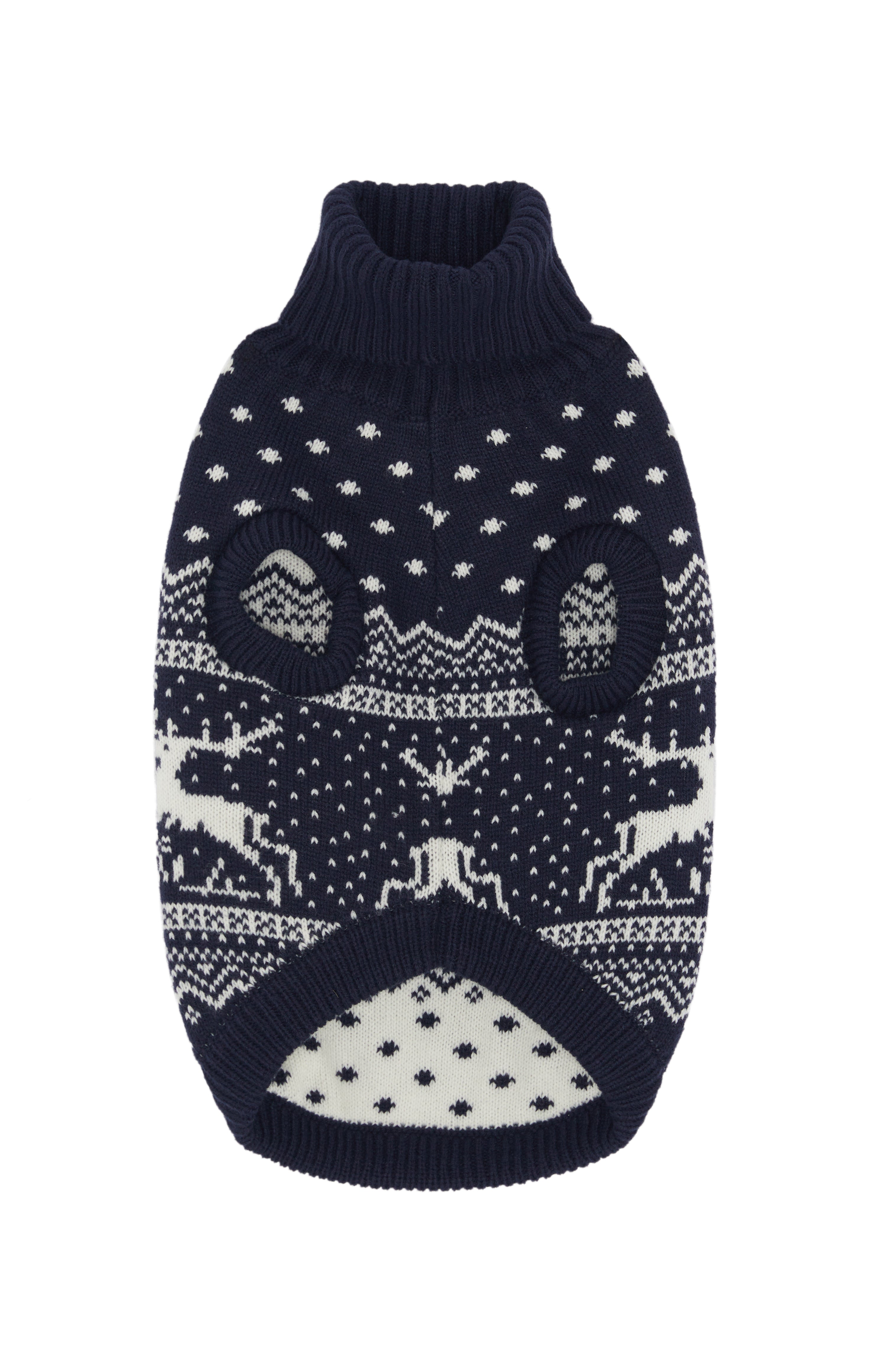 Holidays Are Coming Pet Suit Navy