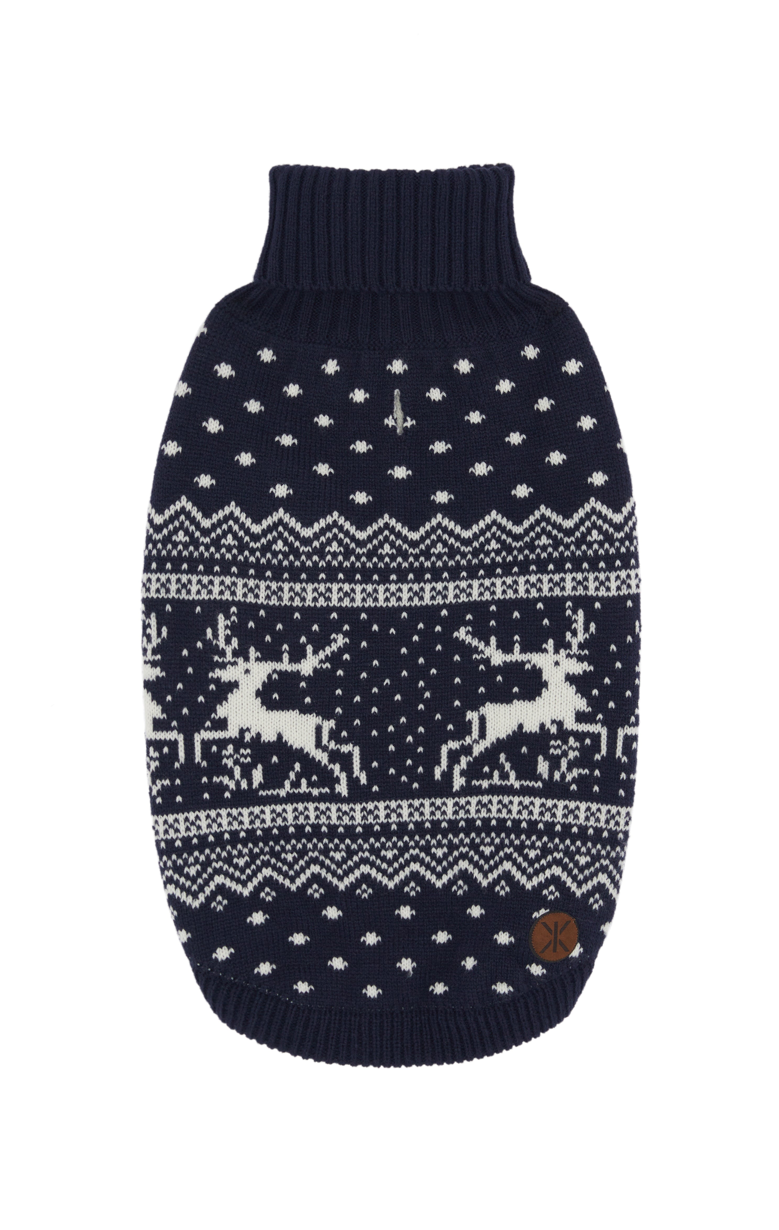 Holidays Are Coming Pet Suit Navy