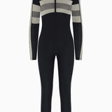 Baselayer Fitted Jumpsuit Black/White