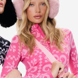 Baselayer Fitted Jumpsuit Pink