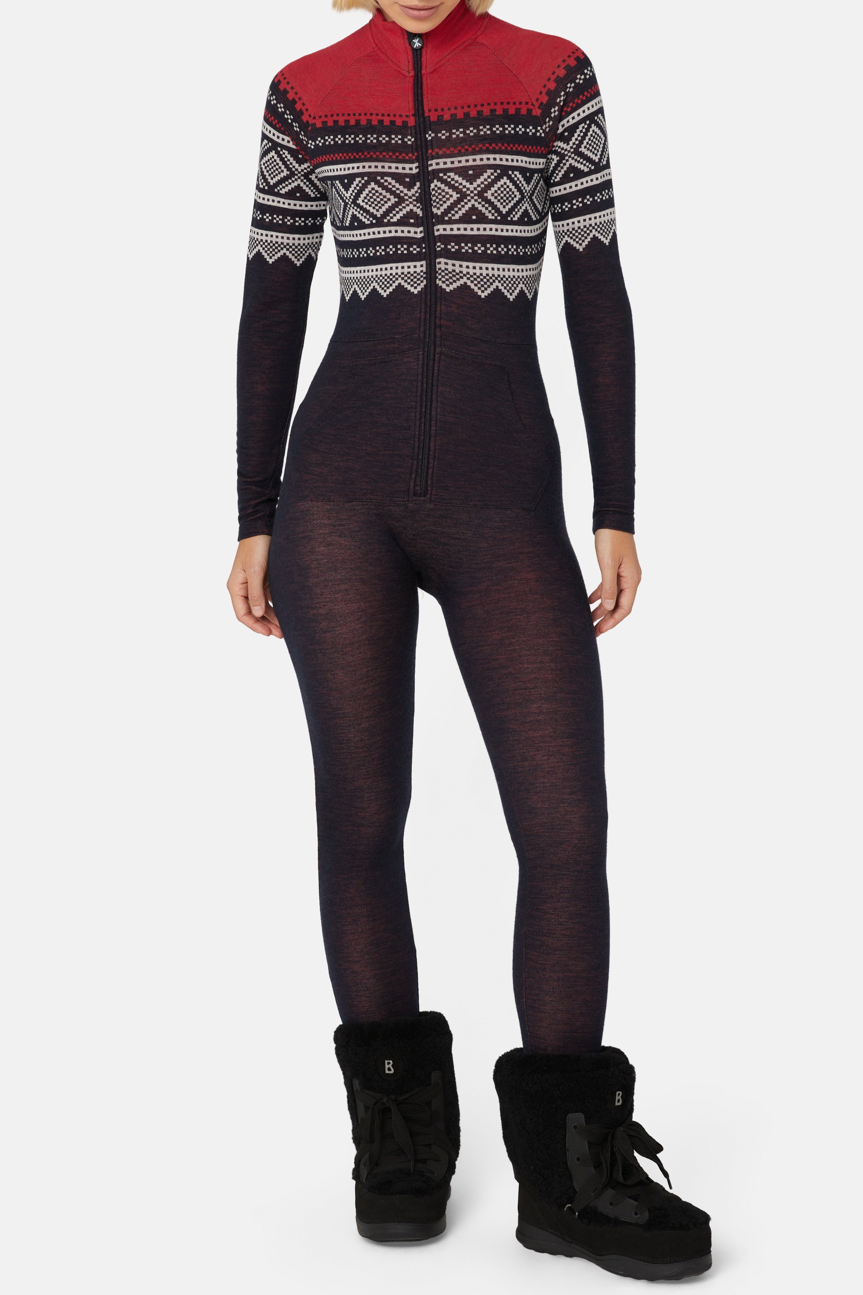 Marius Baselayer Fitted Jumpsuit Navy