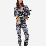 Baselayer Unisex Camo Jumpsuit Grey