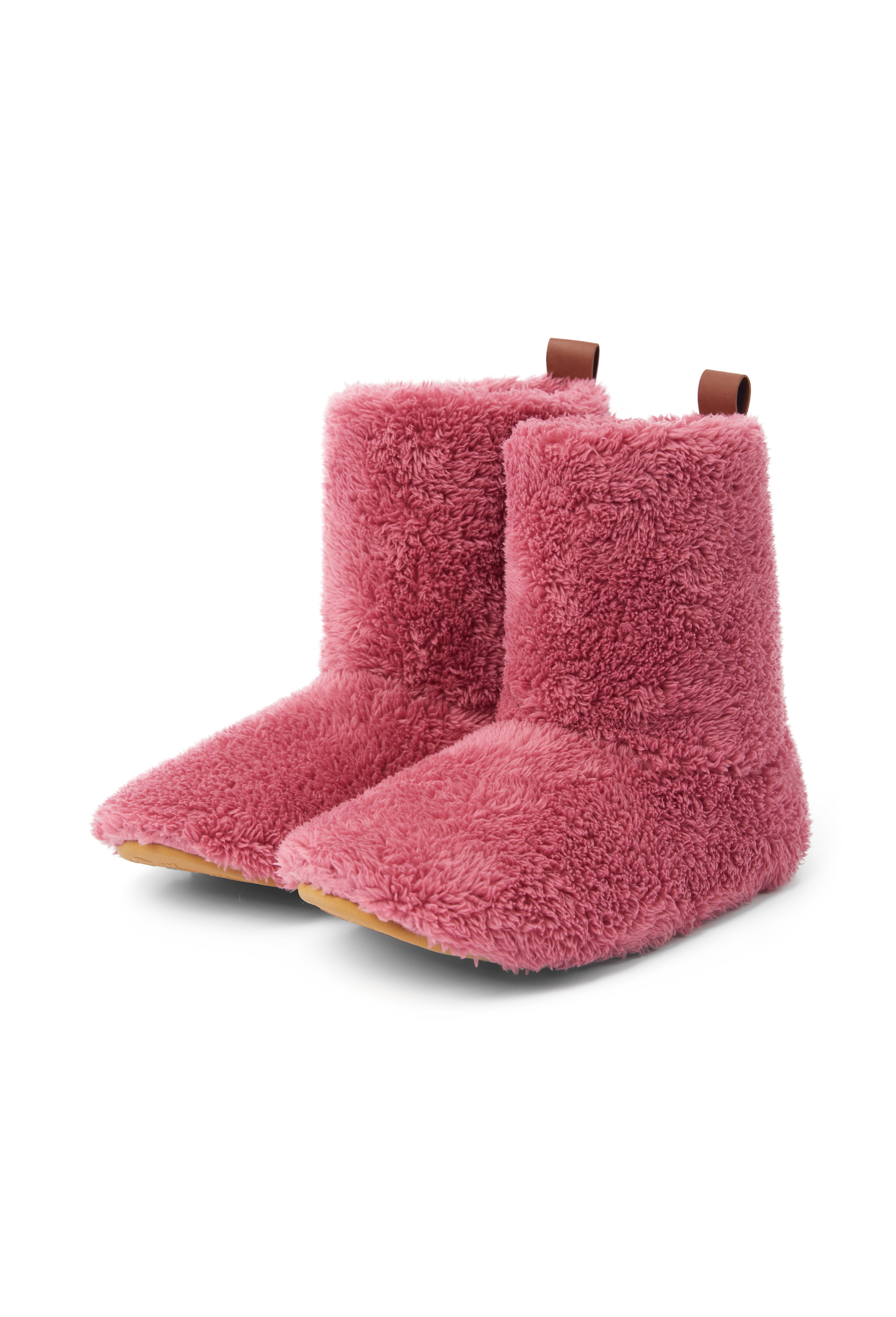Puppy Slippers Berry Pink