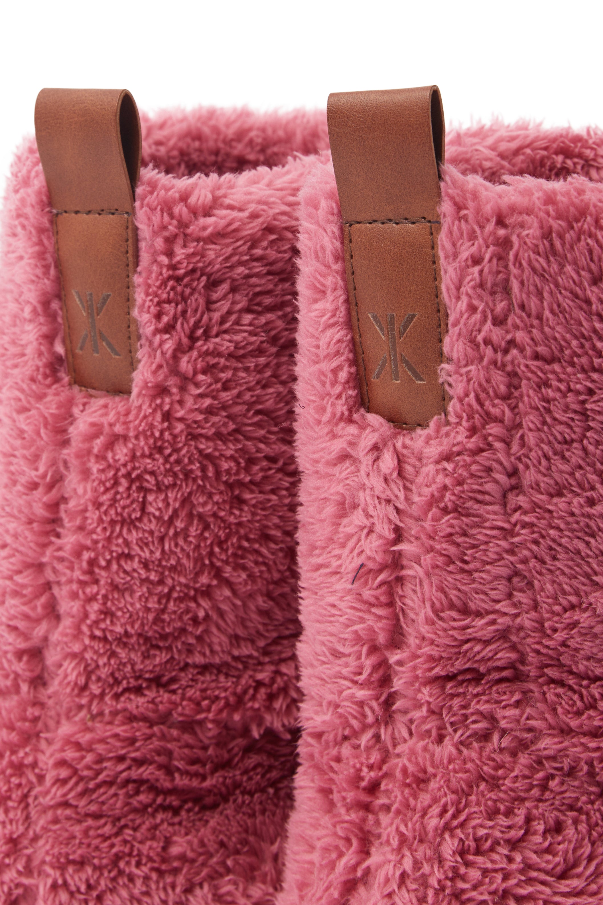 Puppy Slippers Berry Pink