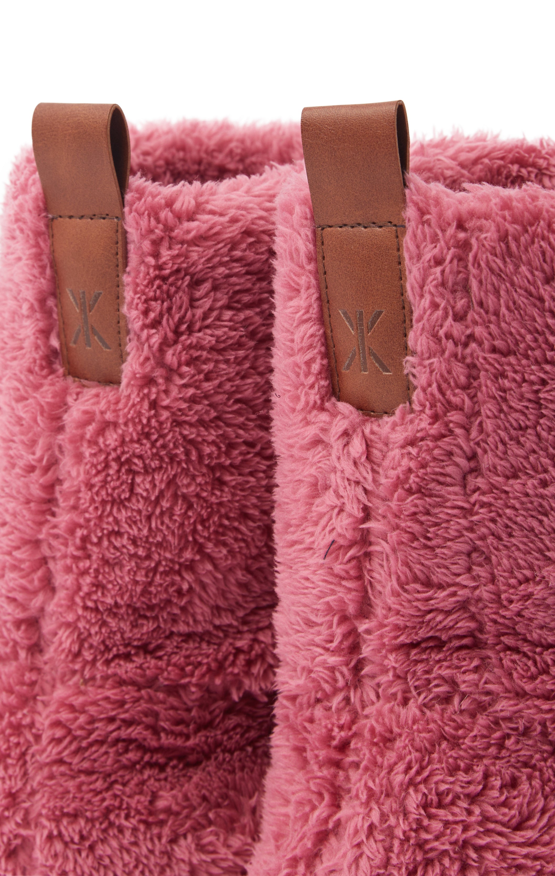 Puppy Slippers Berry Pink
