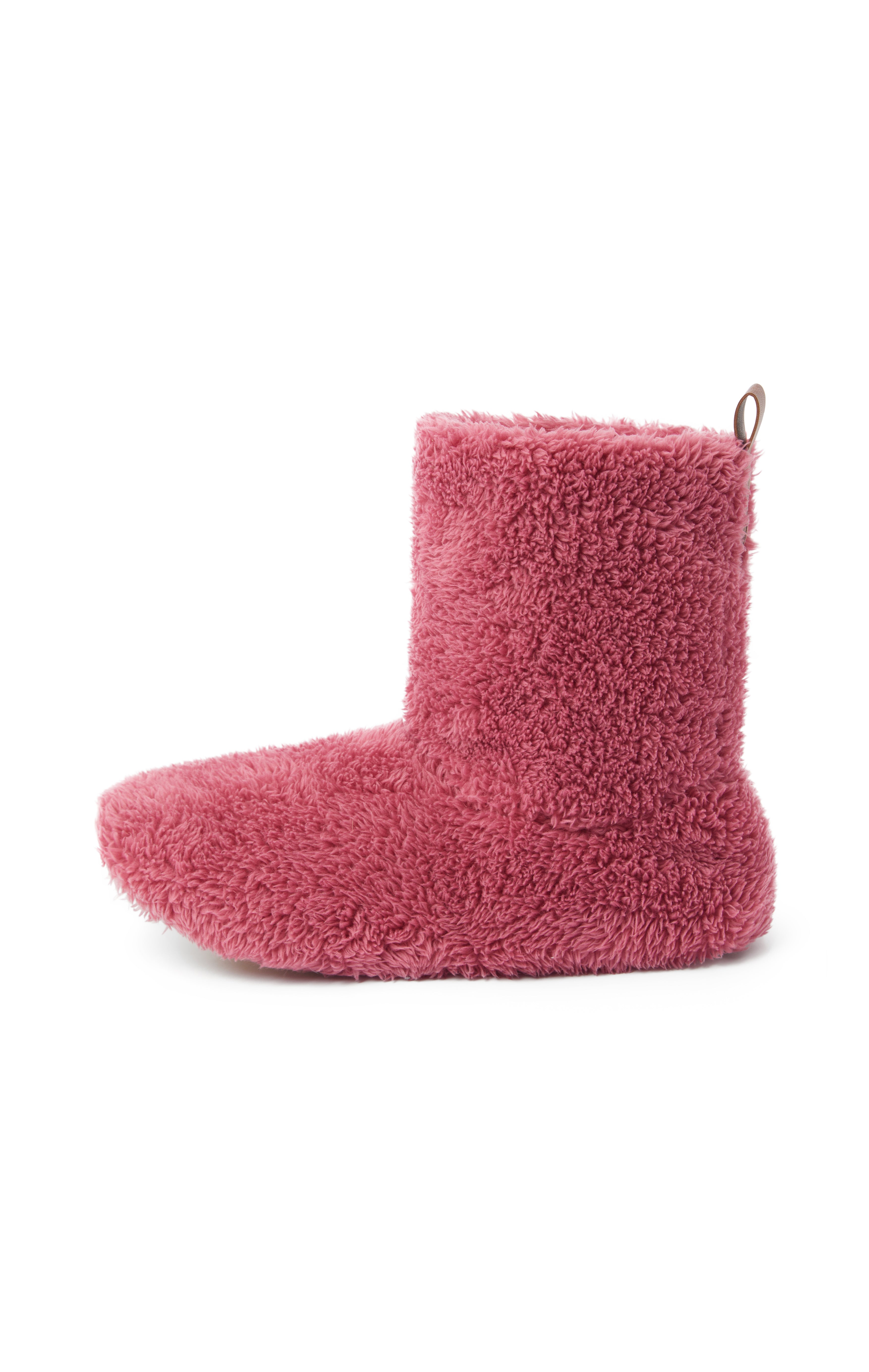 Puppy Slippers Berry Pink