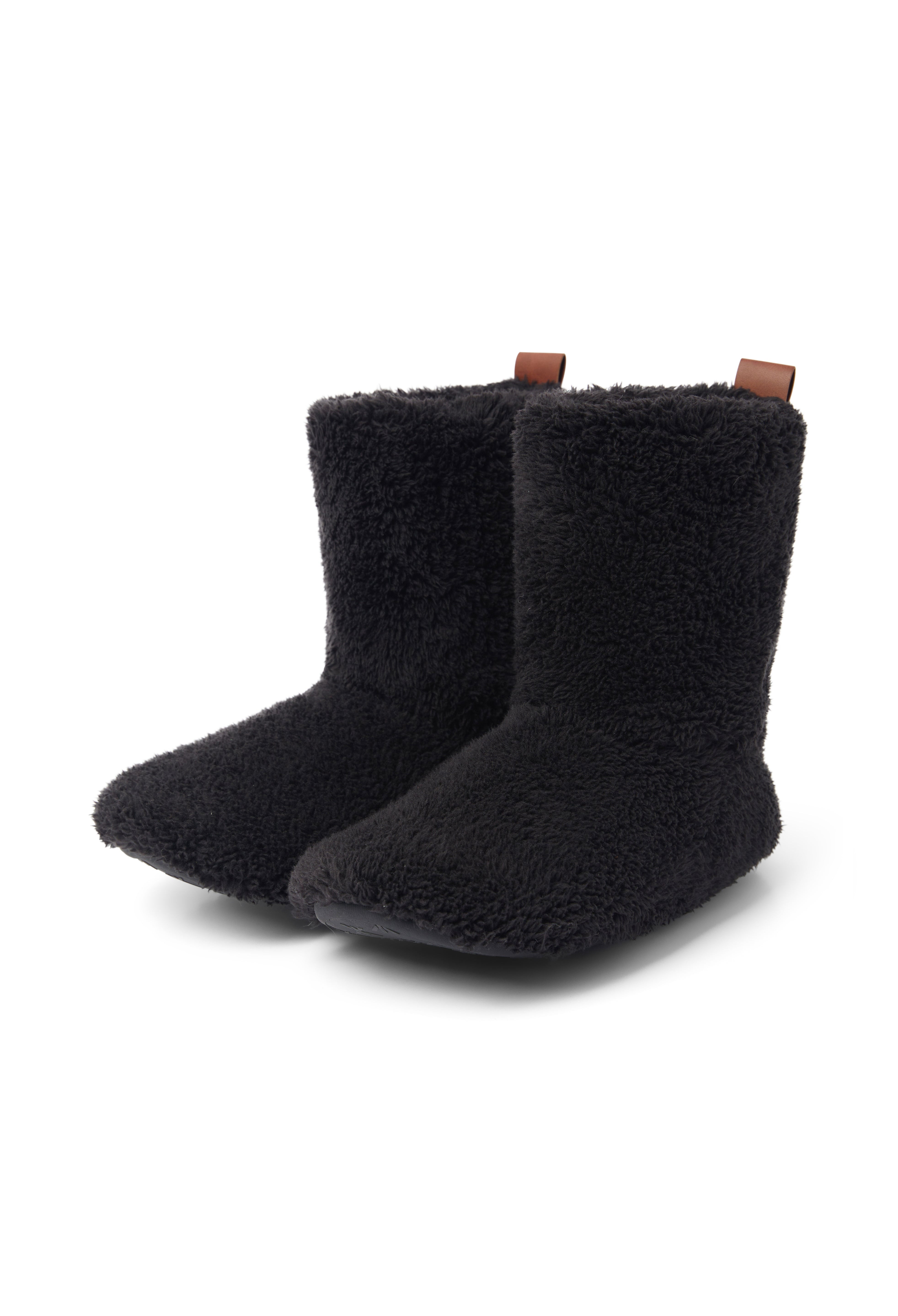Puppy Slippers Black