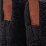Puppy Slippers Black