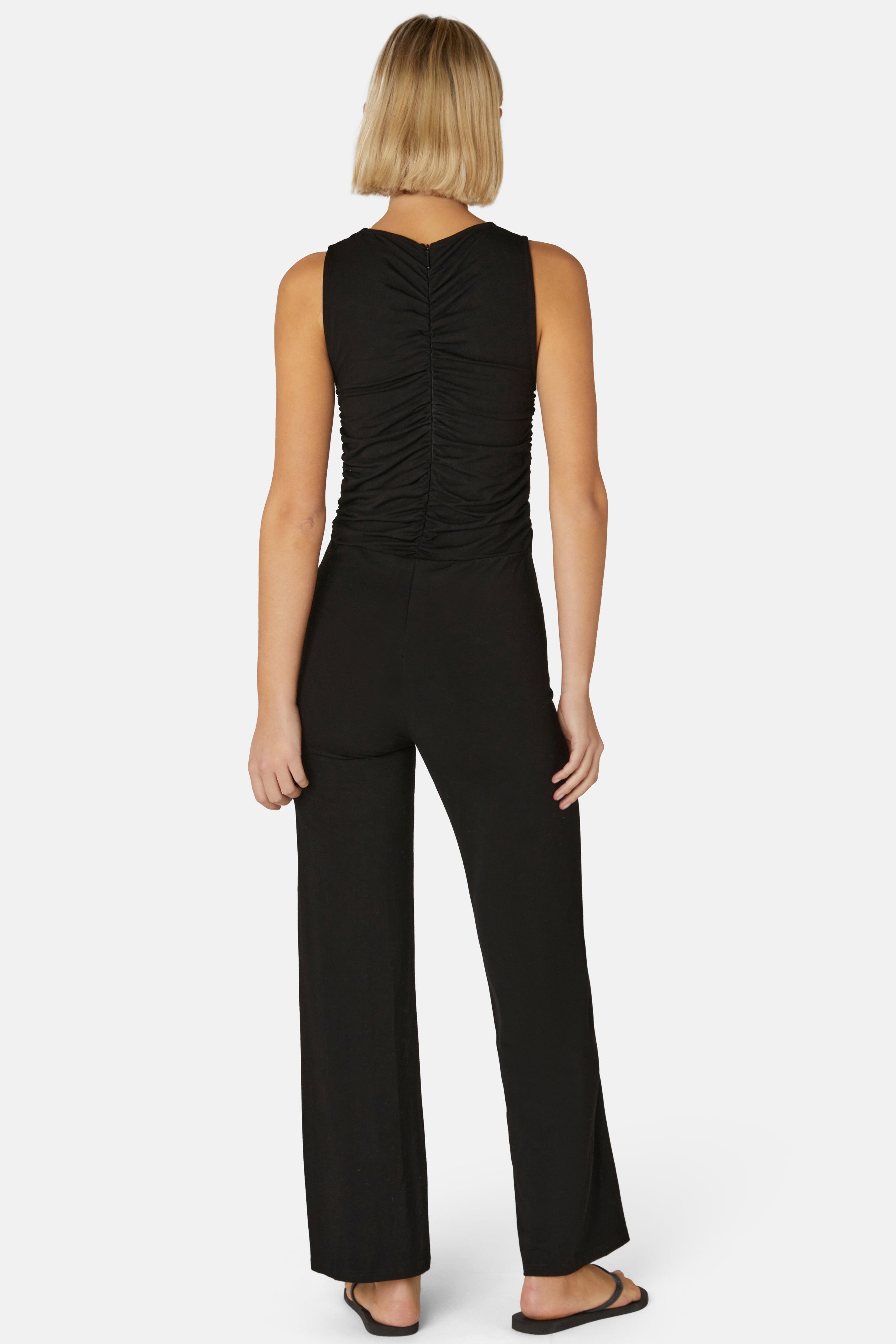 Smooth Female Jumpsuit Black