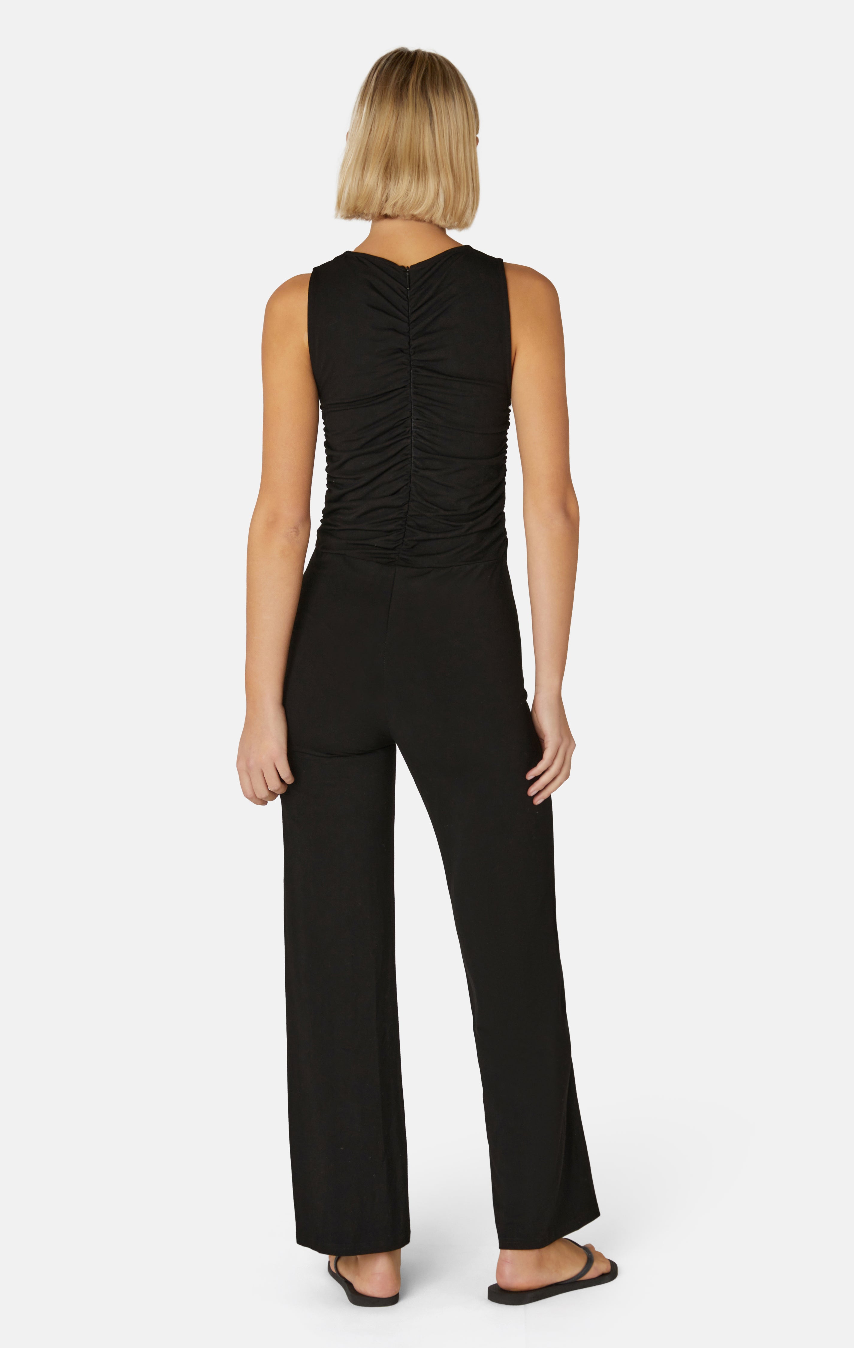Smooth Female Jumpsuit Black