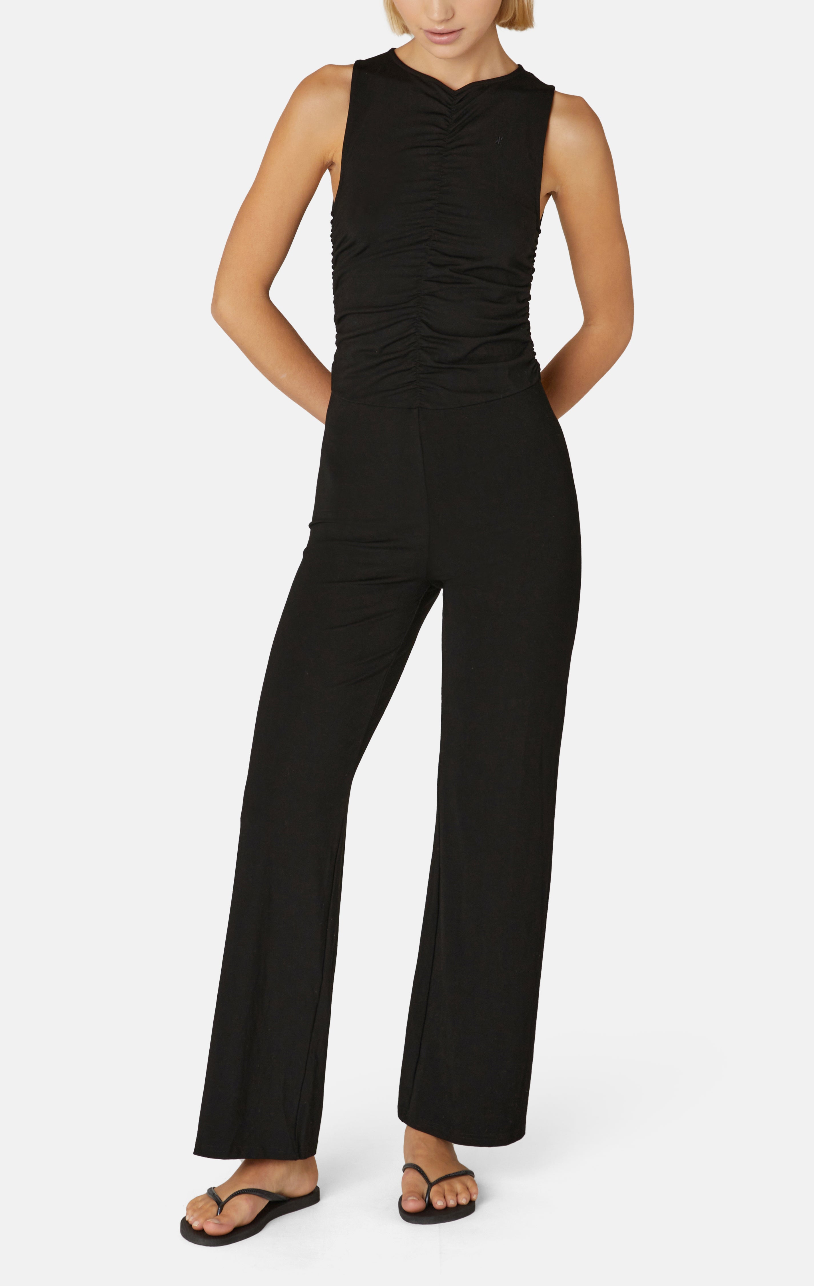 Smooth Female Jumpsuit Black