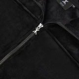 Cord Loose Jumpsuit Black