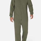 The Straight Leg Jogger Jumpsuit Light Olive