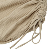 Boho Female Jumpsuit Light Beige