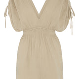 Boho Female Jumpsuit Light Beige