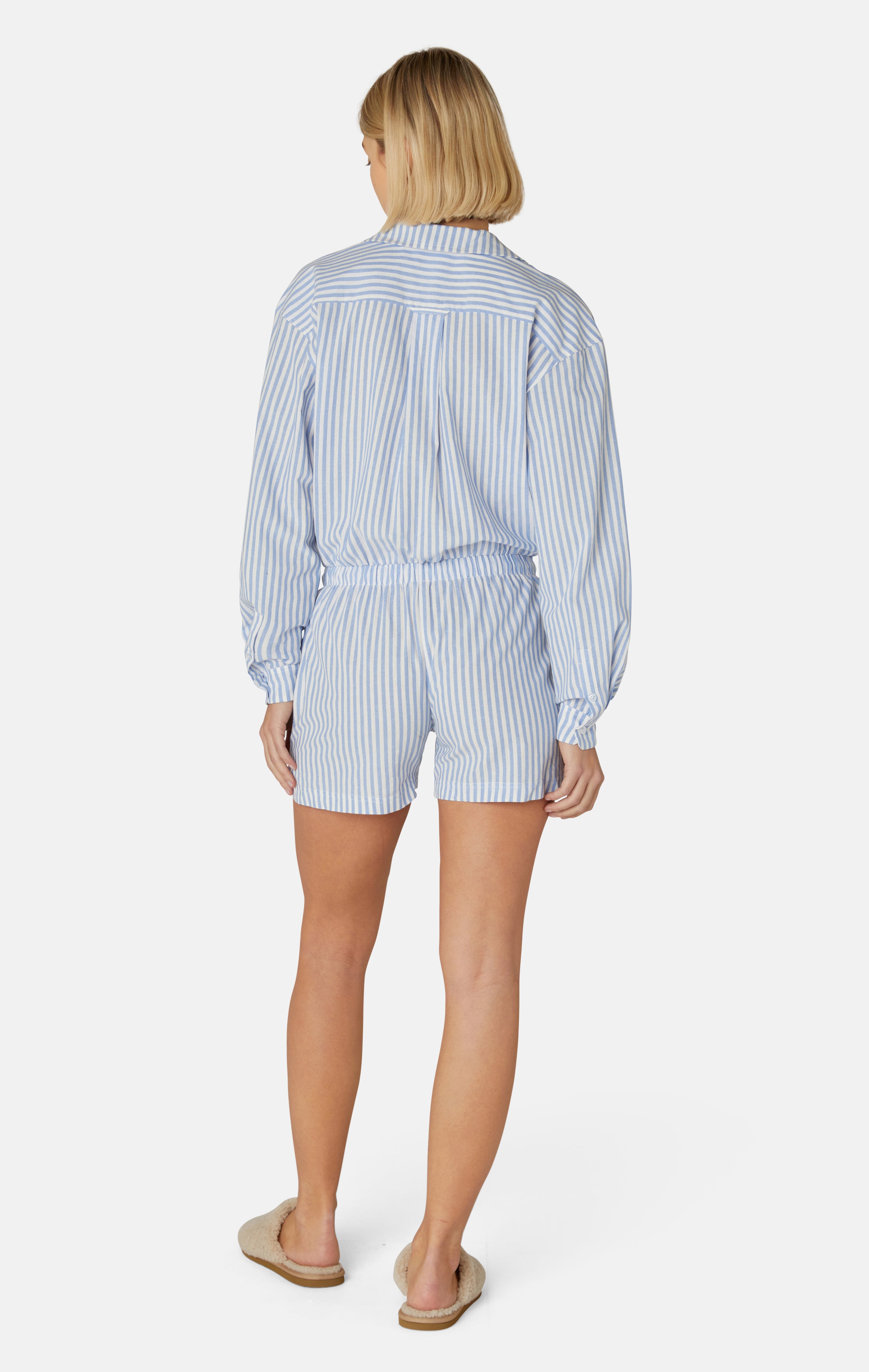 PJ Female Short Jumpsuit Blue