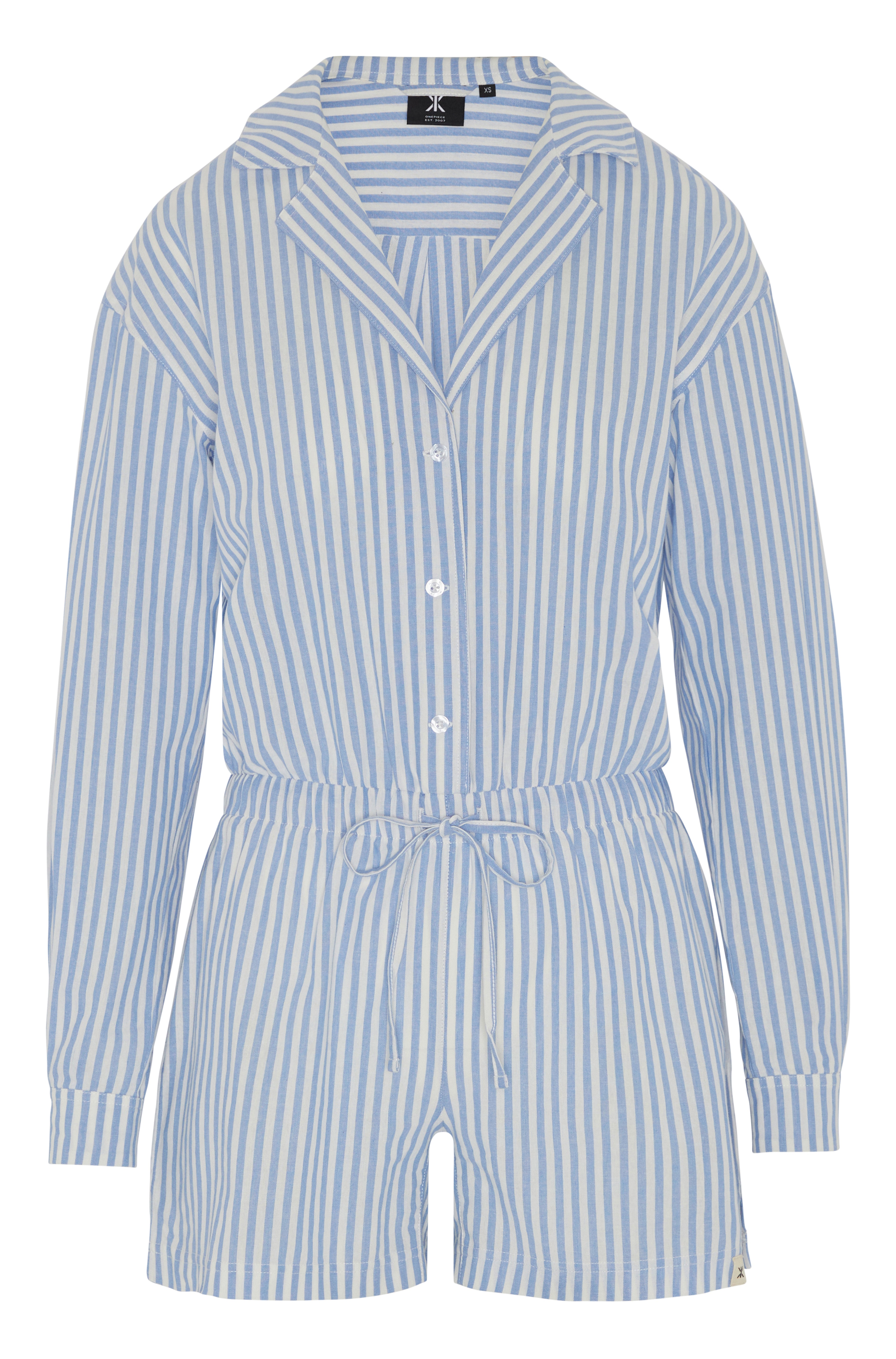PJ Female Short Jumpsuit Blue