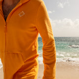 Towel Club X Onepiece Towel Jumpsuit Orange