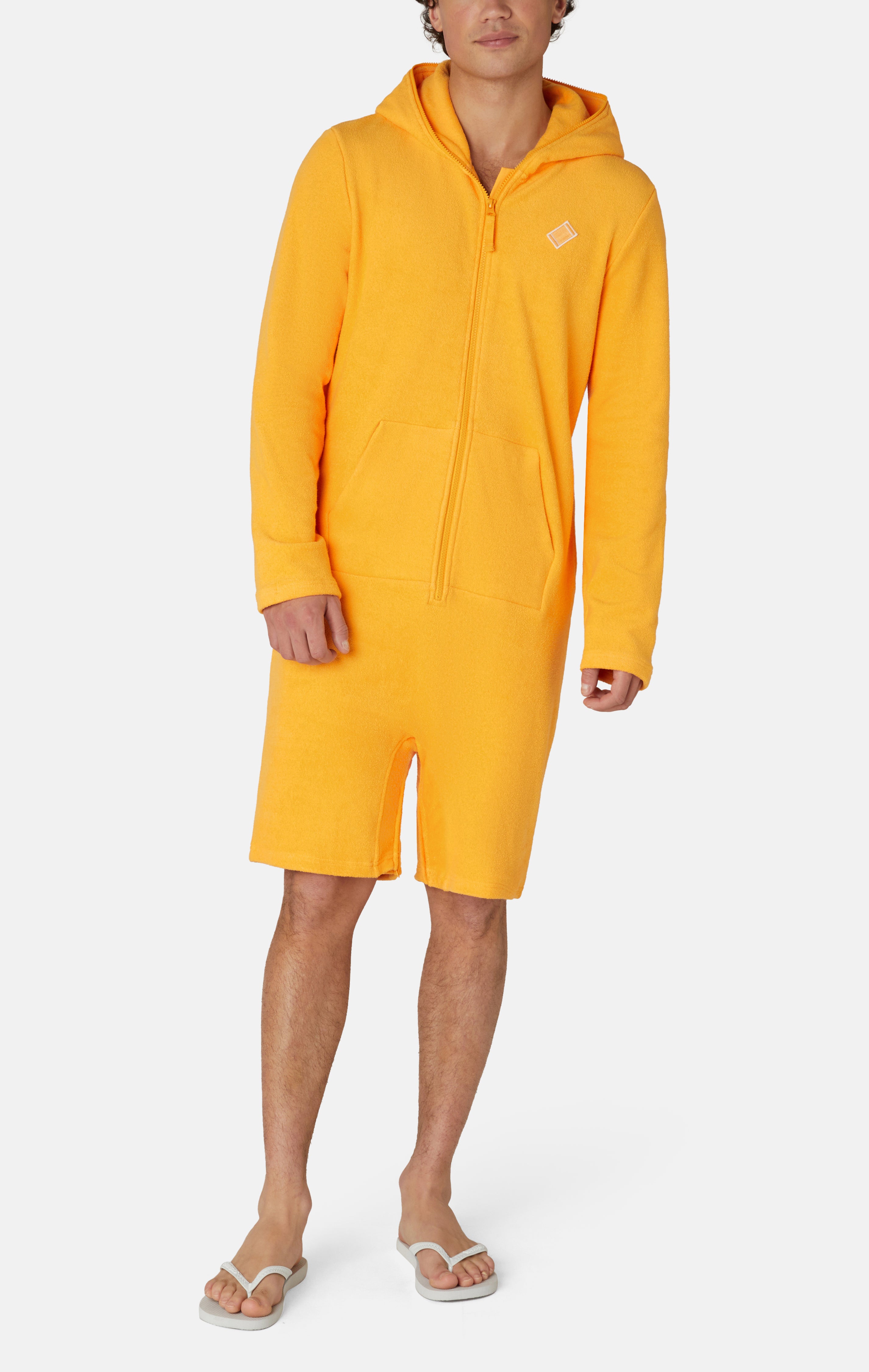Towel Club X Onepiece Towel Jumpsuit Orange