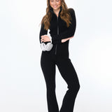 The Rib Highneck Jumpsuit Black