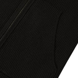 The Rib Highneck Jumpsuit Black