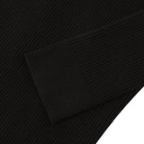The Rib Highneck Jumpsuit Black