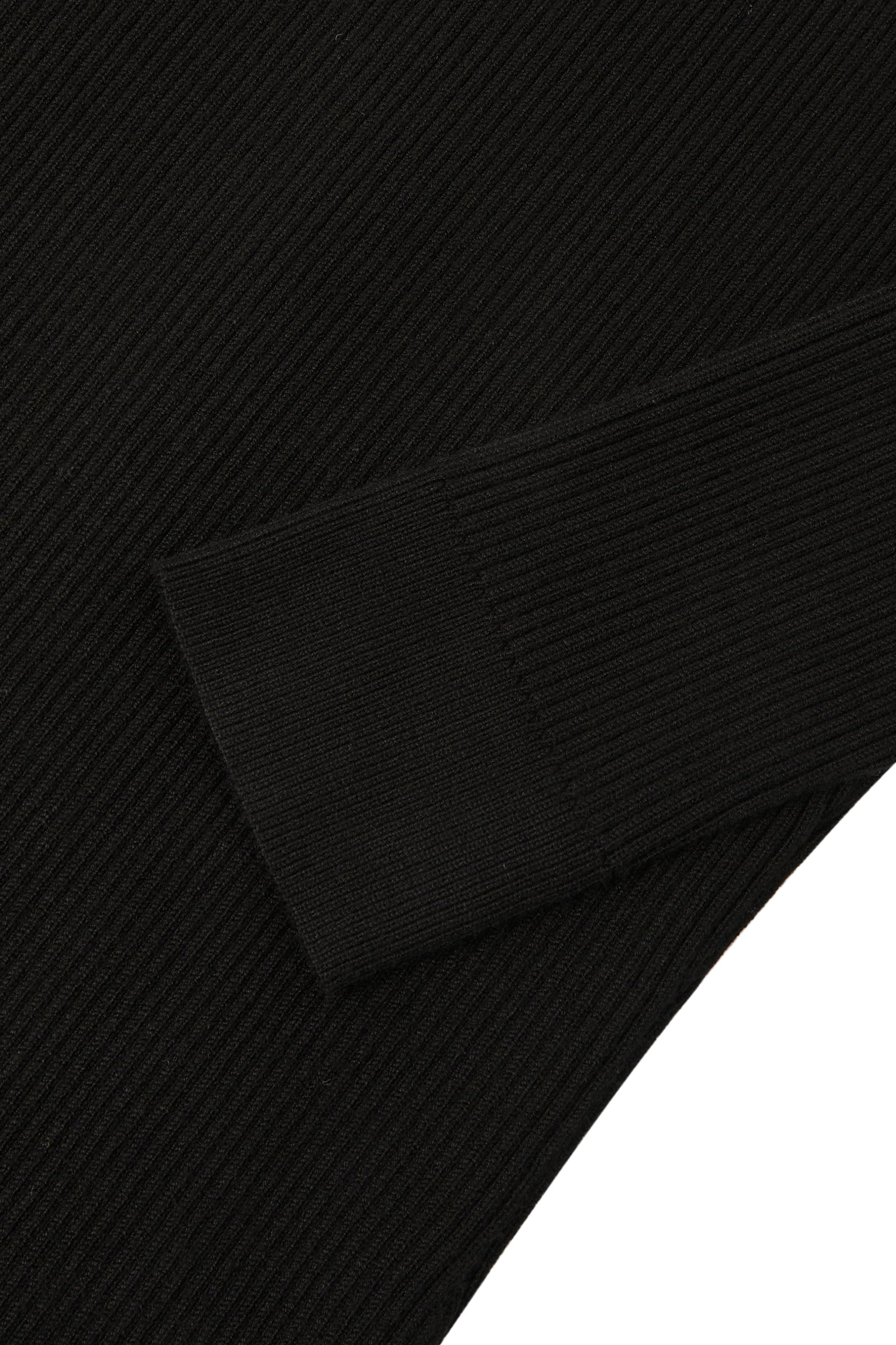 The Rib Highneck Jumpsuit Black