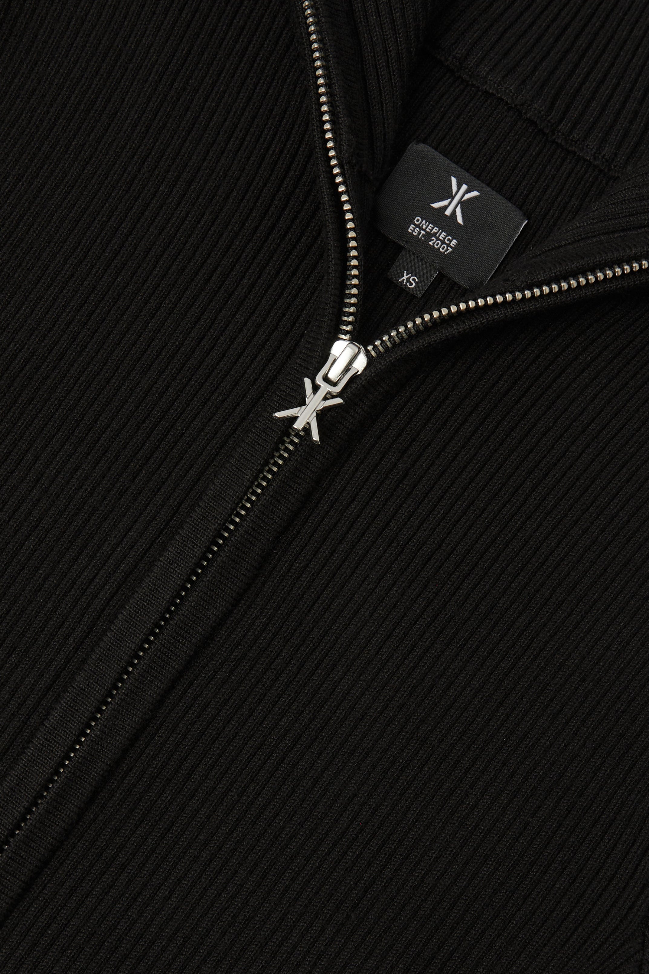 The Rib Highneck Jumpsuit Black