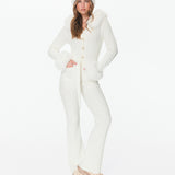 Chalet fitted Jumpsuit White