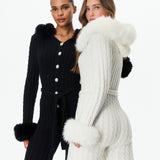 Chalet fitted Jumpsuit White