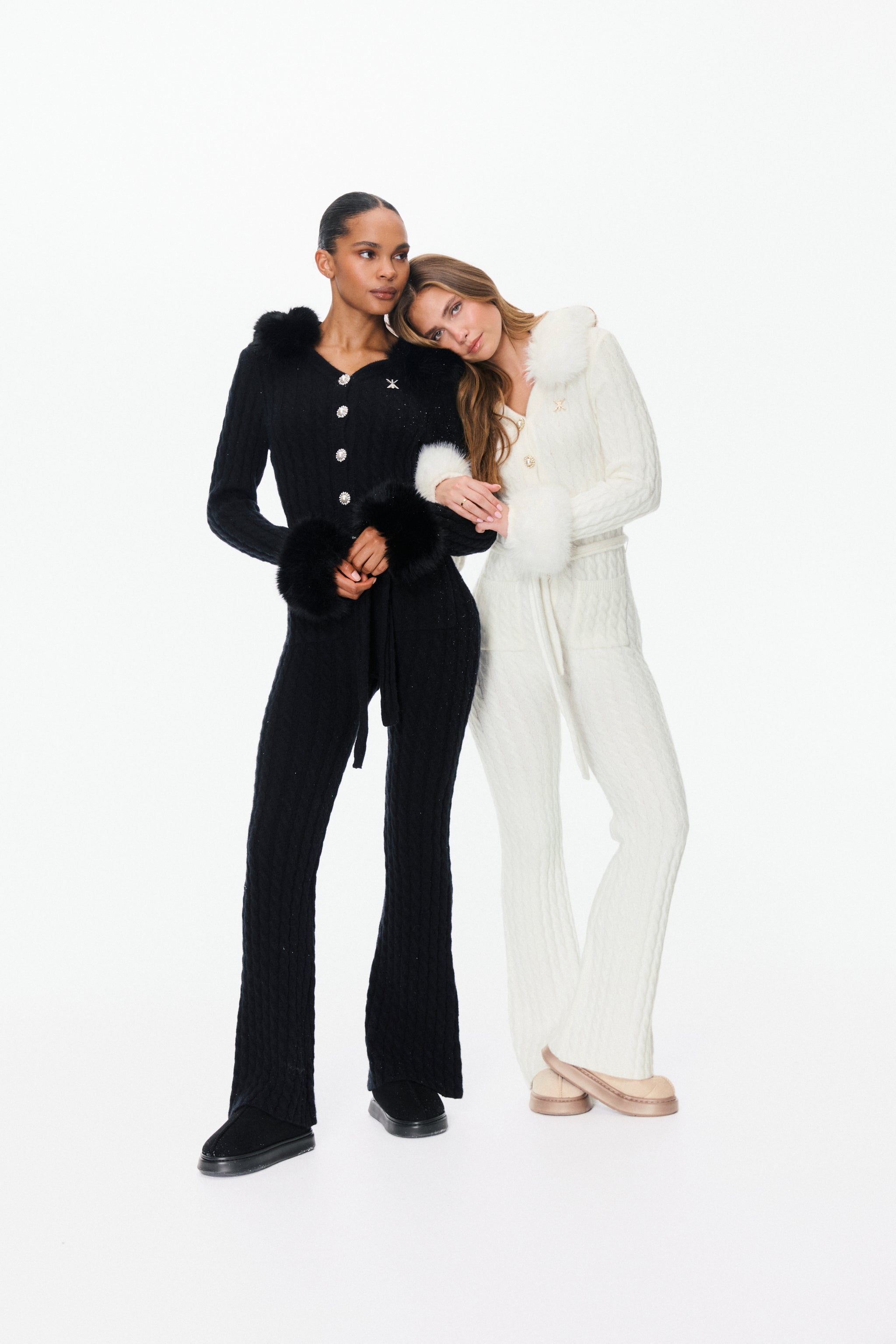 Chalet fitted Jumpsuit White